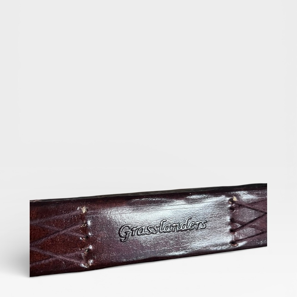 Handmade Leather Double Dragon Amethyst Stone Journal - Picture 9 of 12